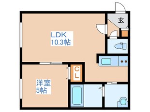 ノースポインツ澄川の物件間取画像